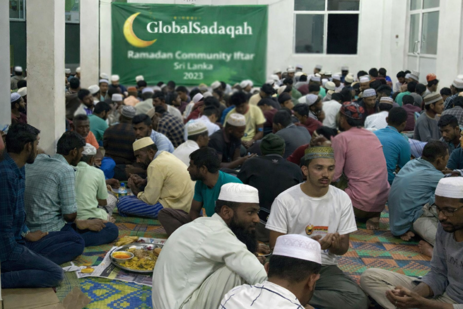 Donation distribution in Sri Lanka